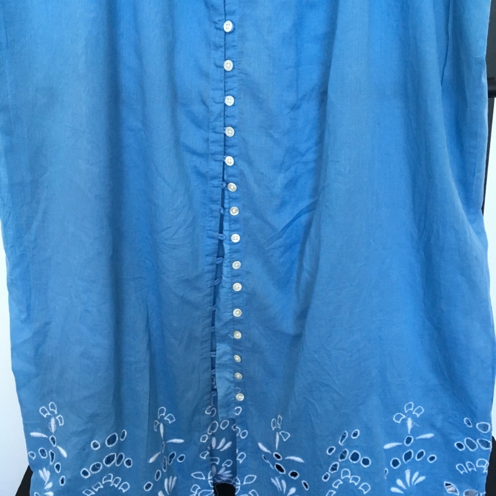 📦Free People Maxi Sundress w/Eyelet Embroidery - Picture 4 of 6